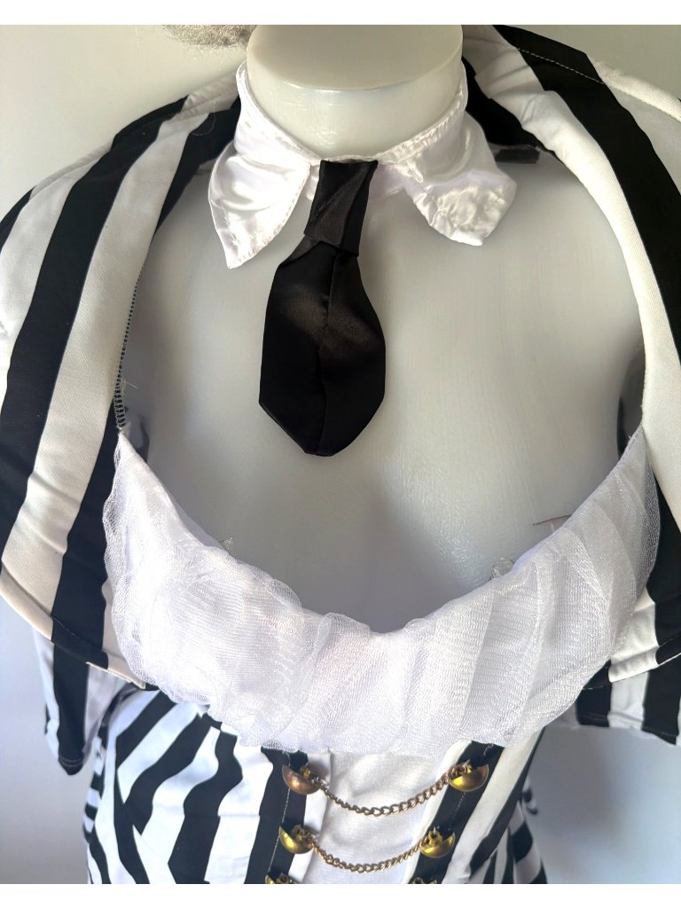 Rubies Women's Beetlejuice Halloween Cosplay Costume Adult Size Medium — image 5 of 8